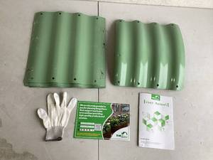 lot 285 image: SnugNiture Raised Garden Bed Kit, Outdoor Metal Raised Planter Box