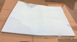 lot 605 image: Full Size Mattress Topper