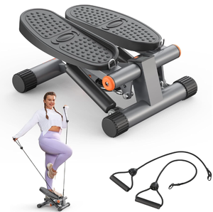 lot 565 image: Niceday Steppers for Exercise, Stair Stepper with Resistance Bands