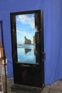 lot 5 image: Viewsonic 55 Full HD Digital Video Poster Sign Board Display  Monitor Kiosk with Interactive Touch  Touchscreen