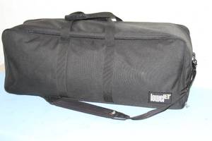 lot 33 image: Lowel Professional Studio Photography Light  Lighting Kit with 2 Tota Lights, Tripod Stands, Case & Cables