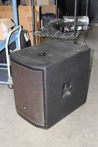 lot 50 image: JBL PRX718XLF 18 Self-Powered Extended Low-Frequency Subwoofer Sub Woofer  Bass System