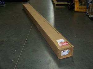 lot 43 image: Da-Lite 36441 Model C Manual Wall or Ceiling Video Projector  Projection Screen 60x96 - 113 Diagonal Matte White - NEW