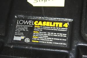 lot 109 image: Lowel CaseLite 4 Pro Video  Photo  Photography Light  Lighting Kit