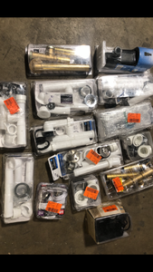 Lot of Assorted Plumbing Items  Various Models and Conditions   Customer Returns See Pictures