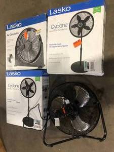 Lot of Assorted Fans Various Models and Conditions  Customer Returns See Pictures