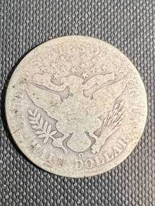 lot 06 image: 1905-O US BARBER HALF DOLLAR