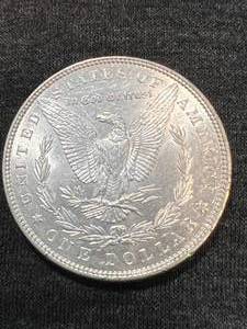 lot 09 image: 1886 US MORGAN SILVER DOLLAR