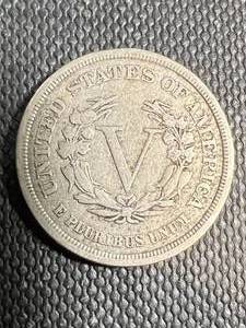 lot 15 image: 1883 NO CENTS US LIBERTY NICKEL