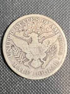 lot 43 image: 1906-O US BARBER HALF DOLLAR