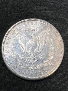 lot 54 image: 1880-S US MORGAN SILVER DOLLAR