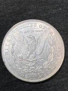 lot 77 image: 1878 US MORGAN SILVER DOLLAR