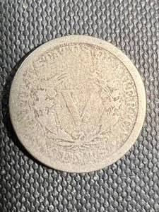 lot 92 image: 1889 US LIBERTY NICKEL