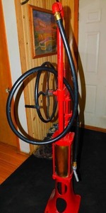 lot 2 image: 1929 Martin and Schwartz Gas Pump