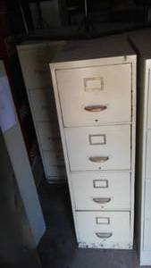 File cabinet, 4 drawer&nbsp