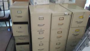File Cabinets 4 drawer, Qty. 4