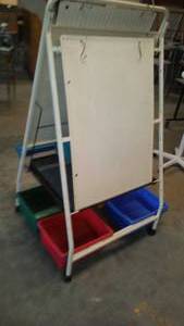 Rolling Learning Center Easel