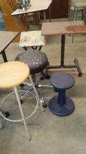 Stools & more.