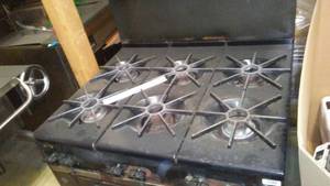 Vulcan Gas Commercial Stove.