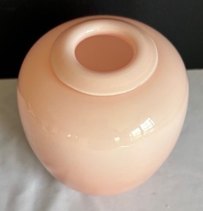 lot 35 image: Laslo for Mikasa Pink Vase