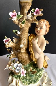 lot 70 image: Pair of Vintage Sorelle Candle Holders