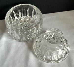 lot 105 image: Dazzling Gorham Crystal Trinket Dish