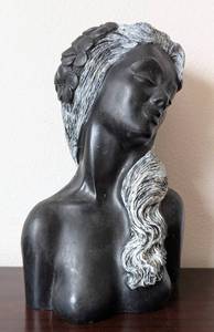 lot 6 image: Melia Black Coral Sculpture by Frank Schirman