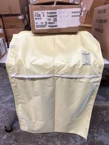 lot 31 image: 2 Cases (36 each per case) NEW Standard Textile 67152090 24 Hamper Bags - Yellow (open box)