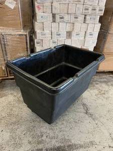 lot 46 image: Techstar Model 111 Heavy Duty Industrial Multi-Purpose Plastic Container Bin Box Truck Cart - In Good Condition 26 x 37 x 26 
