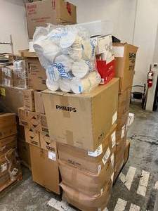 lot 88 image: Its A Palletpalooza  We loaded this pallet with a bunch of new in box items  Please see pictures for some of what has been added to make up this skid of items - Winning Bidder Must Take All