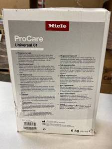 lot 65 image: NEW Miele ProCare Universal 61 13.2 lbs. Water Softener Regeneration Salt