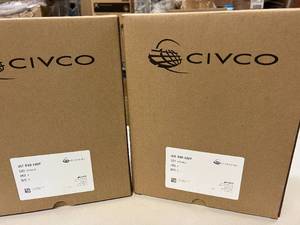 lot 71 image: MSRP $1600  2 Cases (2 each per case) NEW Civco 610-1207 Soaking Station Replacement Filters for GUS Disinfection Soak Stations