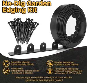 lot 4 image: Jazipo No Dig Landscape Edging Border