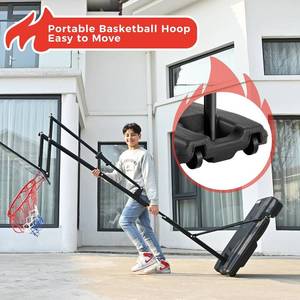 lot 34 image: Mayfire Portable Basketball Hoop System