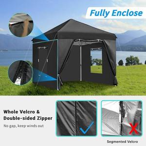 lot 42 image: Cajecus 6.5 X 6.5 Pop-Up Canopy Tent