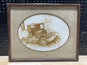 lot 14 image: Framed McLain Painting