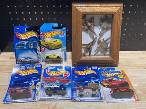 lot 38 image: Framed Die Cast and Hot Wheels