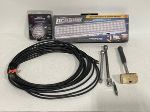 lot 74 image: Tools, Light Bar, HDMI Cord