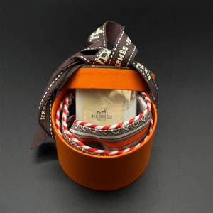 lot 10P image: Hermes Authentic Twilly Doll Candy Paris Station Tie  Scarf with Original Box