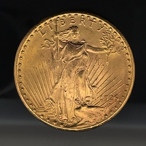lot 4A image: 1926 Saint Gaudens $20 Gold Coin