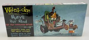 lot 13 image: 2006 Hawk Model CO. Weird-Ohs Car-Icky-tures HUEYS HUT ROD The Way Outhouse Bomb (Factory Sealed)
