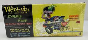 lot 14 image: 2006 Hawk Model CO. Weird-Ohs Car-Icky-tures  DRAG HAG  The Bonny, Blastin Babe (Factory Sealed)
