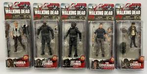 lot 28 image: Vintage Mcfarlane Toys The Walking Dead Series 4 Action Figures (NIB)