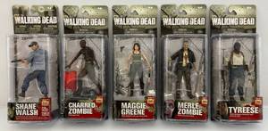 lot 30 image: Vintage Mcfarlane Toys The Walking Dead  Series 5 Action Figures (NIB)