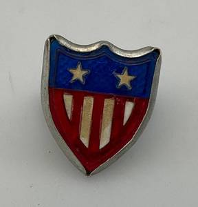lot 46 image: 40s - 50s Antique License Plate Flag Nut, Kaster Brand