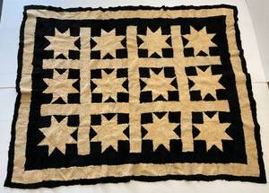 lot 70 image: RARE AMAZING  Genuine Sheepskin Multi Colored Patch Quilt 68 x 81