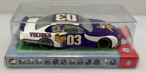 lot 130 image: Vintage Winners Circle NFL Vikings Car (NIB)