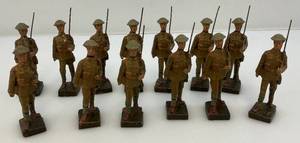 lot 144 image: 1930s Misc.  Elastolin Lineol Composition  Soldiers