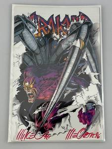 lot 180 image: The Origins Of Araknis Autographed (Sleeved And Boarded)