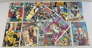 lot 186 image: Misc. Vintage Justice League EUROPE Comics (Sleeved & Boarded)